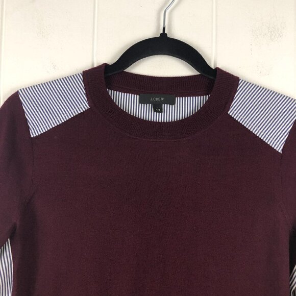 J. Crew Womens Sweater Shirt Merino Wool XX-Small - Picture 4 of 12